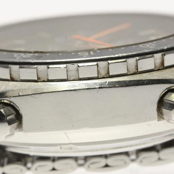 TAG HEUER Otavia Orange Boy Date Chronograph black Dial Automatic Men's - Picture 2 of 9